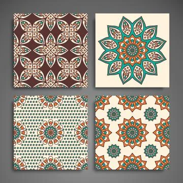 Mandala in ethnic style Stock Illustration