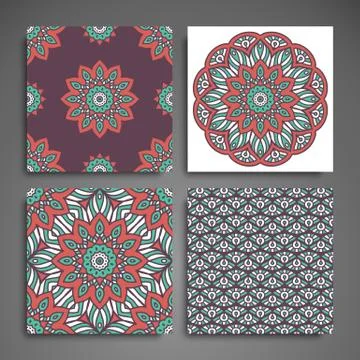 Mandala in ethnic style Stock Illustration