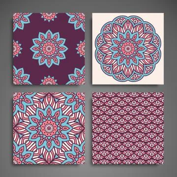 Mandala in ethnic style Stock Illustration
