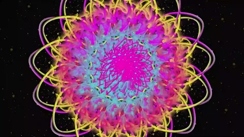 Mandala fire Stock Footage 199932971