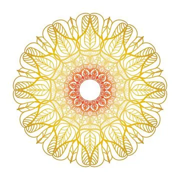 Mandala Flower Stock Illustration