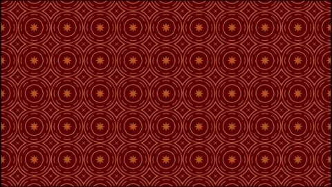 Mandala Flower Pattern Animation Video stock 310702847