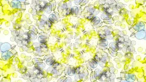 Mandala of the generation. Music video background. Background for meditation Stock Footage 305774011