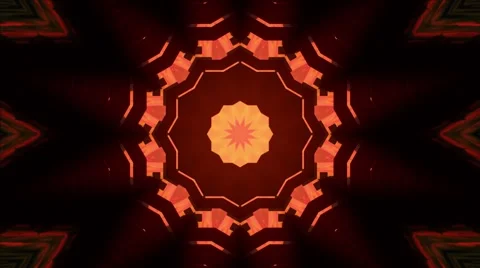 Mandala for geometry ethnic pattern animation. Stock-Footage 169456288
