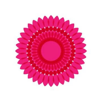 MANDALA GREEN 01 Stock Illustration