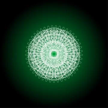 Mandala guiiloche spirographic elements for design templates watermarks of ce 스톡 일러스트