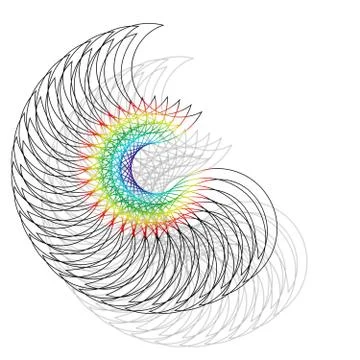 Mandala high resolution background texture Illustrazione stock