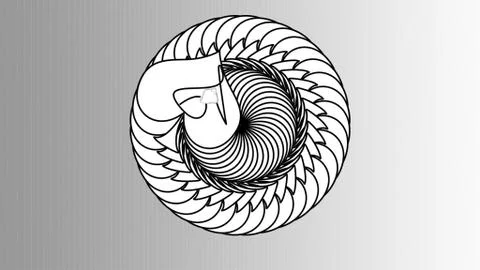 MANDALA HIGH RESOLUTION HIGH TEXTURE HD Illustrazione stock