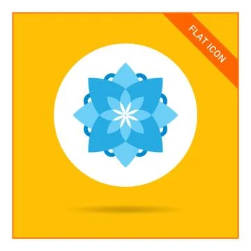 Mandala icon 스톡 일러스트