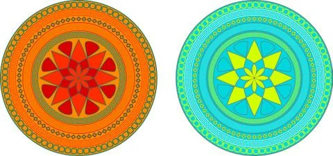 Mandala Illustrazione stock