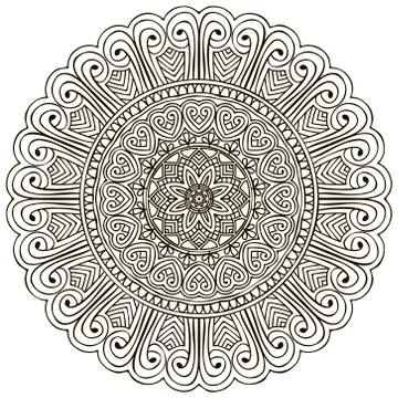 Mandala Stock Illustration