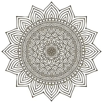 Mandala Stock Illustration