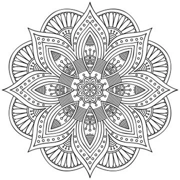 Mandala Stock Illustration