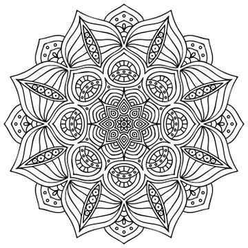 Mandala Stock Illustration