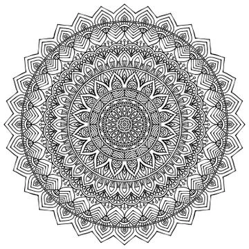Mandala Stock Illustration