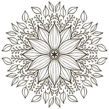 Mandala Stock Illustration