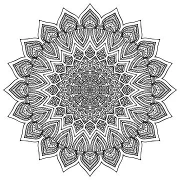 Mandala Stock Illustration
