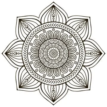 Mandala Stock Illustration