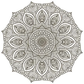 Mandala Stock Illustration
