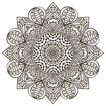 Mandala Stock Illustration