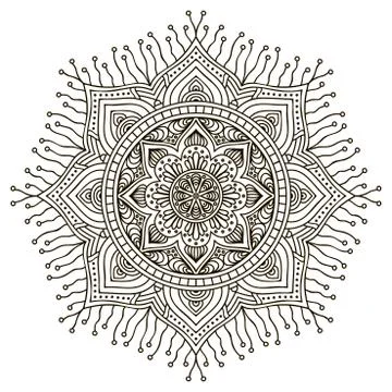Mandala Stock Illustration