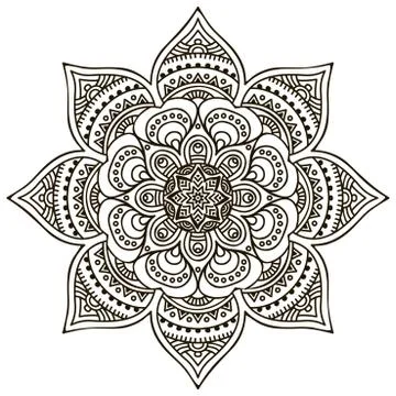 Mandala Stock Illustration