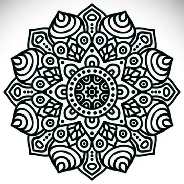 Mandala Stock Illustration