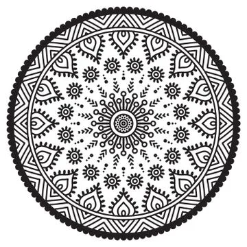Mandala Stock Illustration