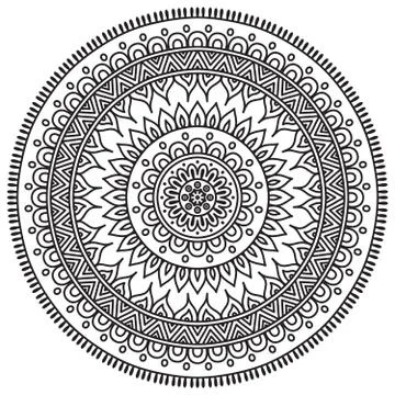 Mandala Stock Illustration