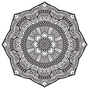 Mandala Stock Illustration