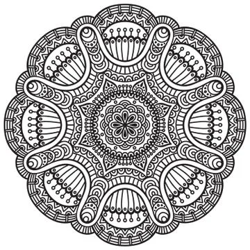 Mandala Stock Illustration