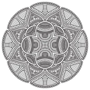 Mandala Stock Illustration