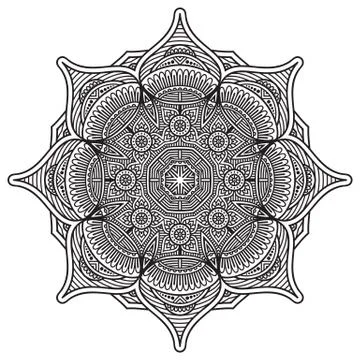 Mandala Stock Illustration