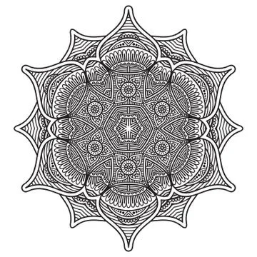 Mandala Stock Illustration