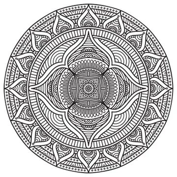 Mandala Stock Illustration