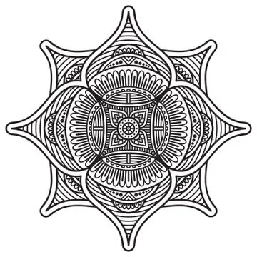 Mandala Stock Illustration