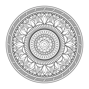 Mandala Stock Illustration