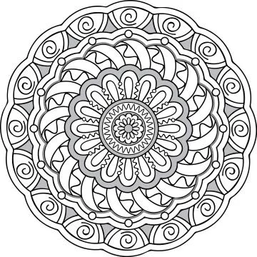 Mandala Stock Illustration