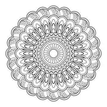 Mandala Stock Illustration