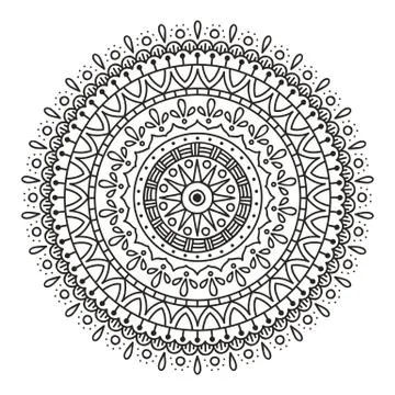 Mandala Stock Illustration