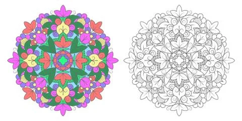 Mandala Stock Illustration