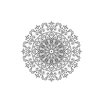Mándala Stock Illustration