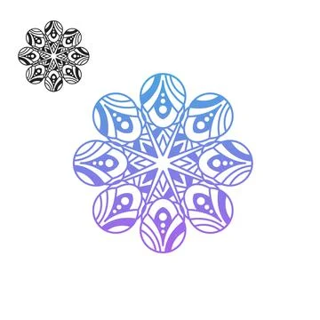 Mandala Illustrazione stock