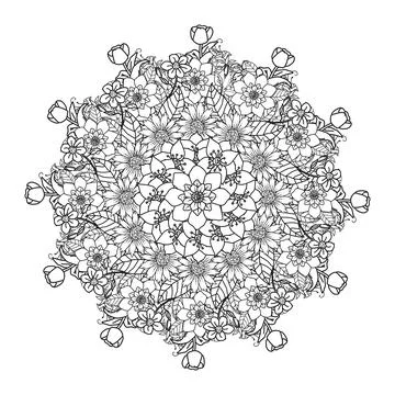 Mandala Stock Illustration
