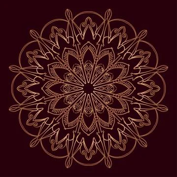 Mandala Illustrazione stock