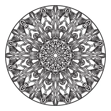 Mandala Stock Illustration