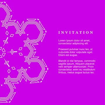 Mandala invitation card with creative design vector Stock Illustration