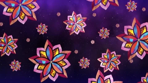 Mandala Loop Background Stock Footage 208825091