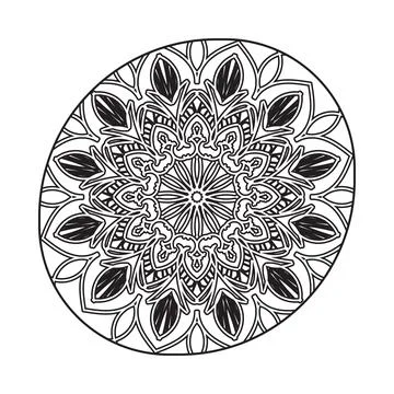 Mandala Luxury Design Stock Illustration