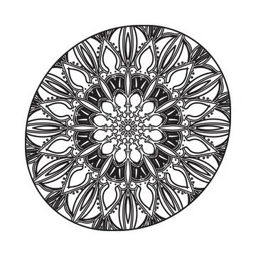 Mandala Luxury Design Stock Illustration